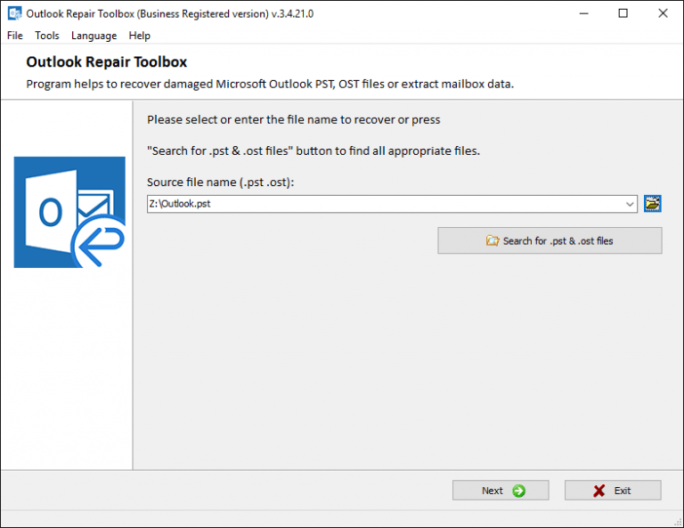 Outlook Recovery Toolbox Crack 4.7.15.77 with Serial Key [2021]