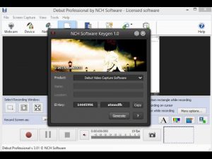 debut video capture software registration code
