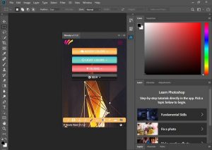 Moody Photoshop Panel free download